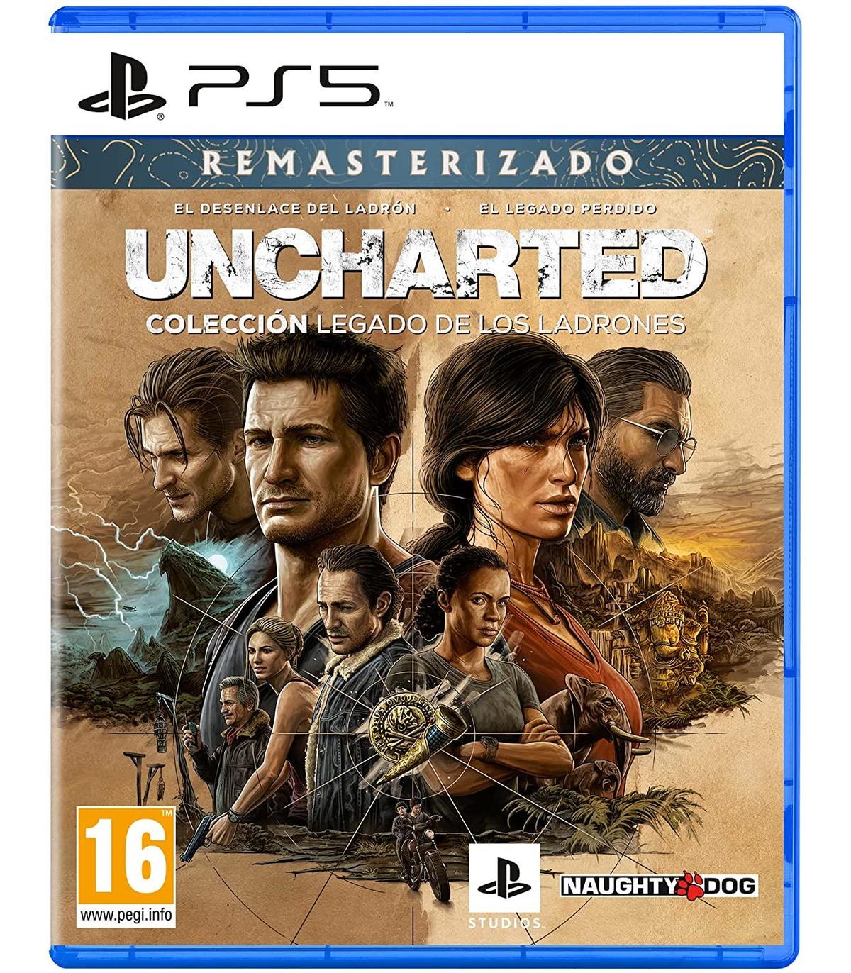 UNCHARTED LEGACY OF THIEVES COLLECTION PS5 ES UNCHARTED LEGACY OF THIEVES COLLECTION PS5 ES